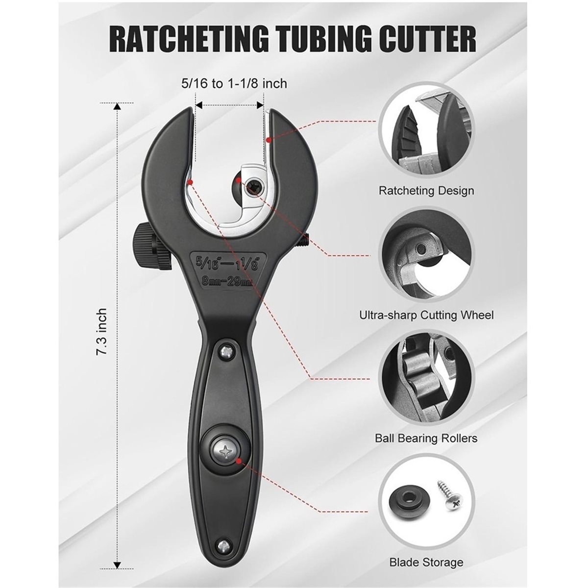 Ratschenrohrschneider-Werkzeug – Pipe Cutter Ratchet Bewertung und Preis